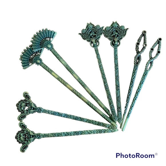 Hair Vintage Chinese Hair Sticks 4 Pair Poshmark